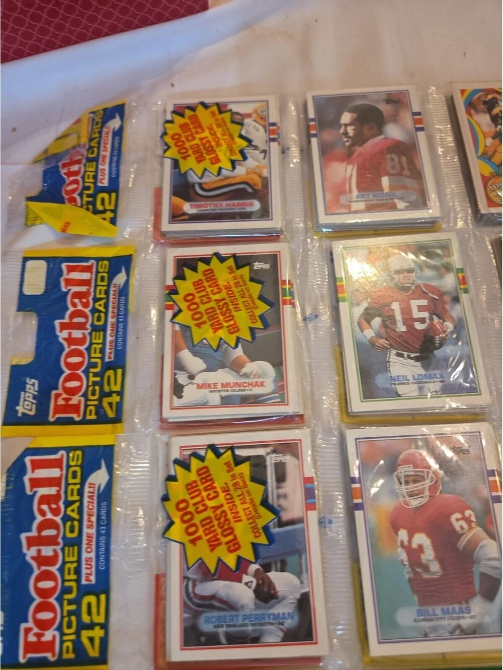 NFL Rack Pack Lot Of 4 Sealed